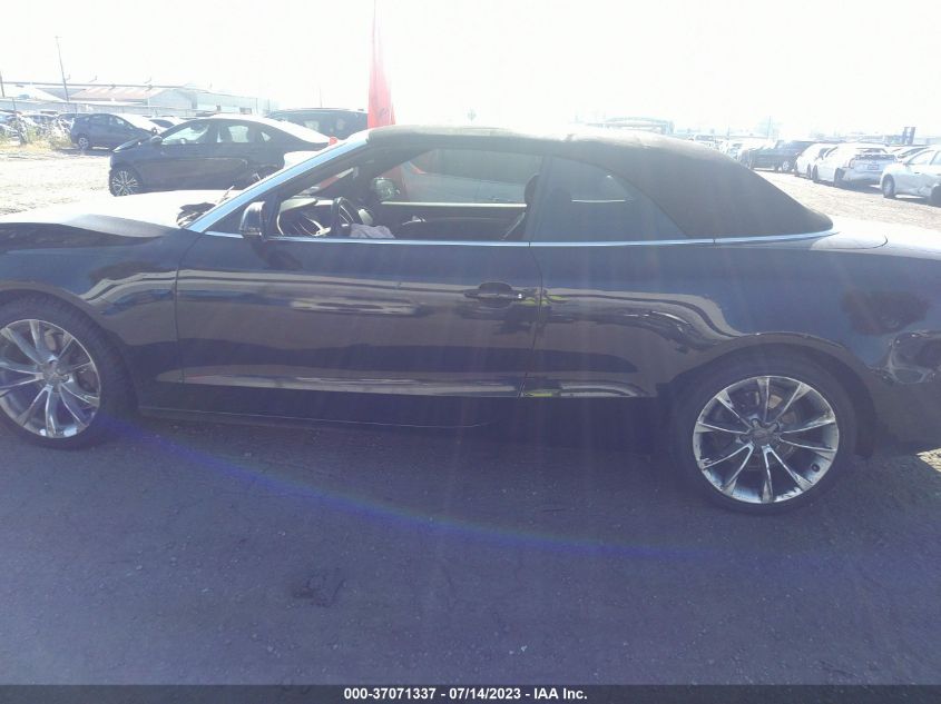 2013 AUDI A5 PREMIUM PLUS - WAULFAFH1DN015336