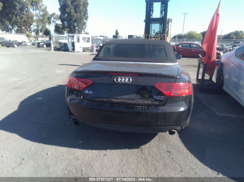 2013 AUDI A5 PREMIUM PLUS - WAULFAFH1DN015336