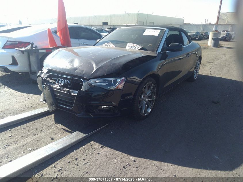 2013 AUDI A5 PREMIUM PLUS - WAULFAFH1DN015336