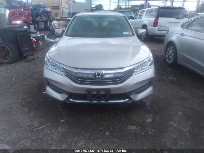 2016 HONDA ACCORD SEDAN LX - 1HGCR2F38GA073770