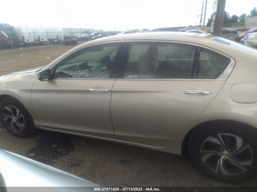 2016 HONDA ACCORD SEDAN LX - 1HGCR2F38GA073770