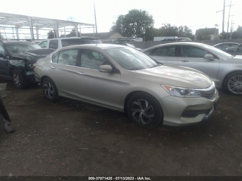 2016 HONDA ACCORD SEDAN LX - 1HGCR2F38GA073770