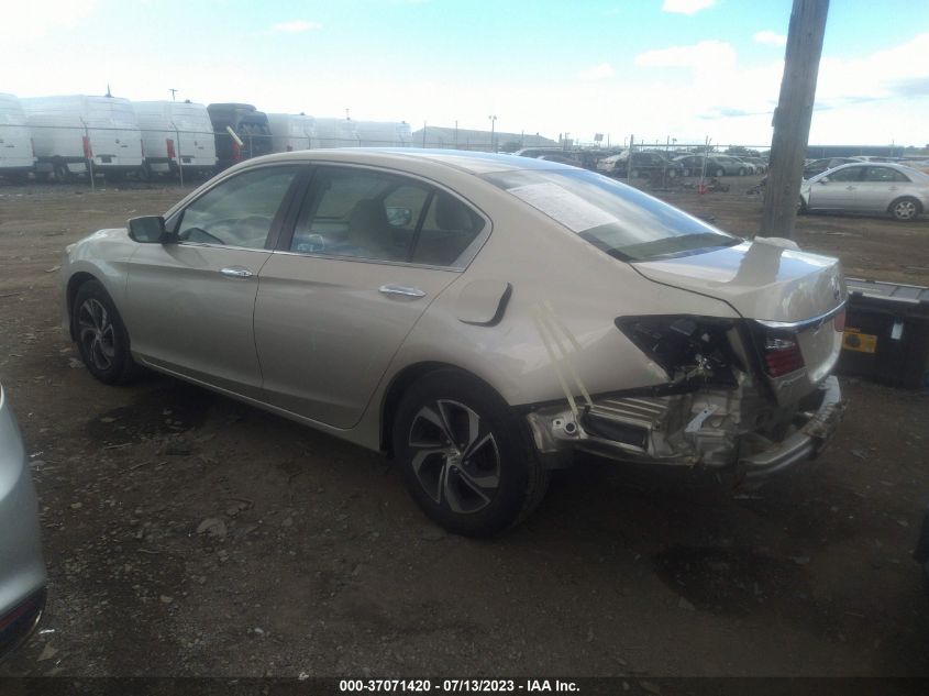 2016 HONDA ACCORD SEDAN LX - 1HGCR2F38GA073770