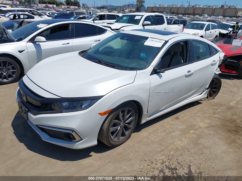 VIN JHMFC1F37KX008016 2019 HONDA CIVIC SEDAN EX