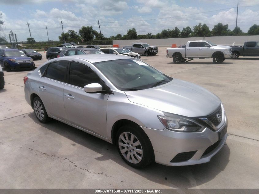 2016 NISSAN SENTRA S - 3N1AB7AP8GY333276