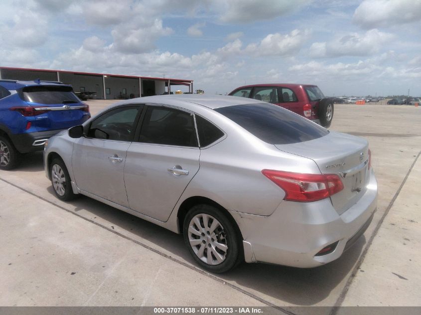 2016 NISSAN SENTRA S - 3N1AB7AP8GY333276