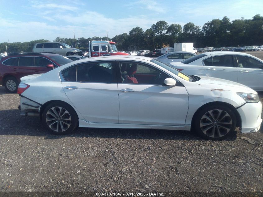 2014 HONDA ACCORD SEDAN SPORT - 1HGCR2F58EA216960