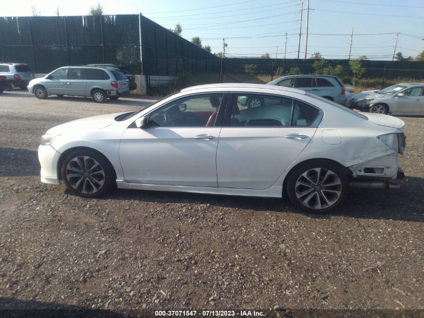 2014 HONDA ACCORD SEDAN SPORT - 1HGCR2F58EA216960