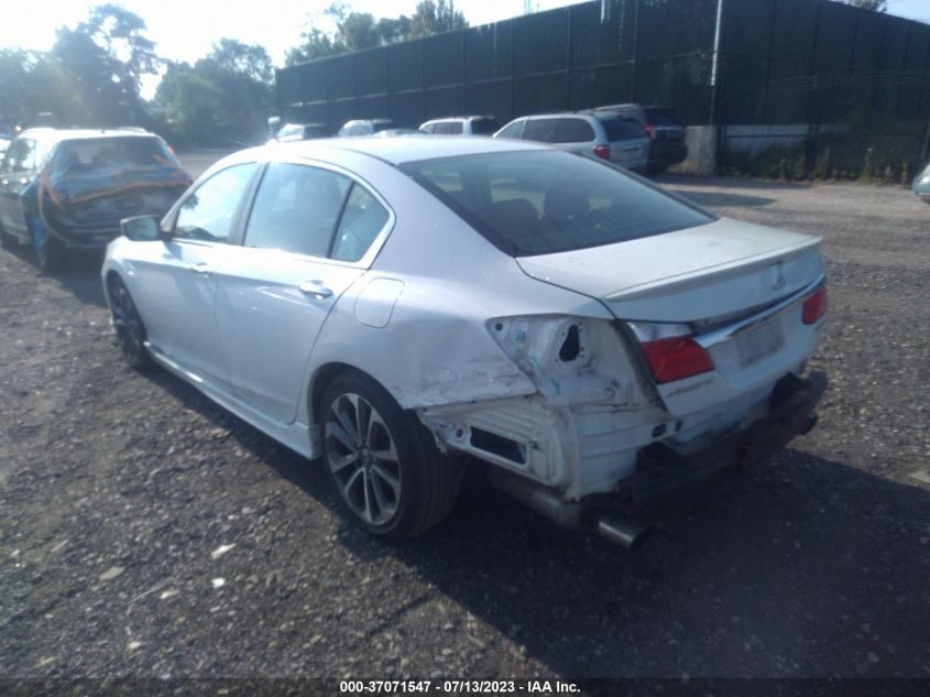 2014 HONDA ACCORD SEDAN SPORT - 1HGCR2F58EA216960