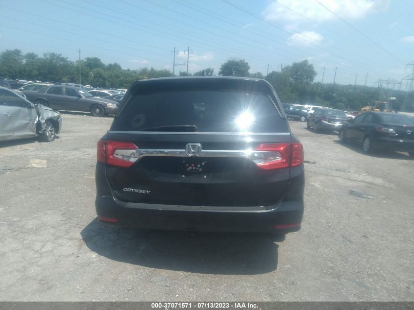 2018 HONDA ODYSSEY EX-L - 5FNRL6H74JB005823
