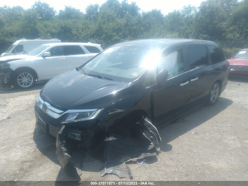 2018 HONDA ODYSSEY EX-L - 5FNRL6H74JB005823