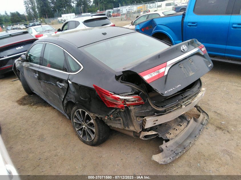 2016 TOYOTA AVALON XLE PLUS/PREMIUM/TOUR/LTD - 4T1BK1EB0GU201981
