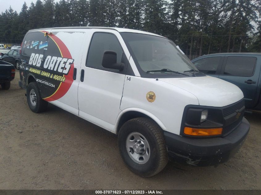 2016 CHEVROLET EXPRESS CARGO VAN - 1GCZGGFF5G1255531