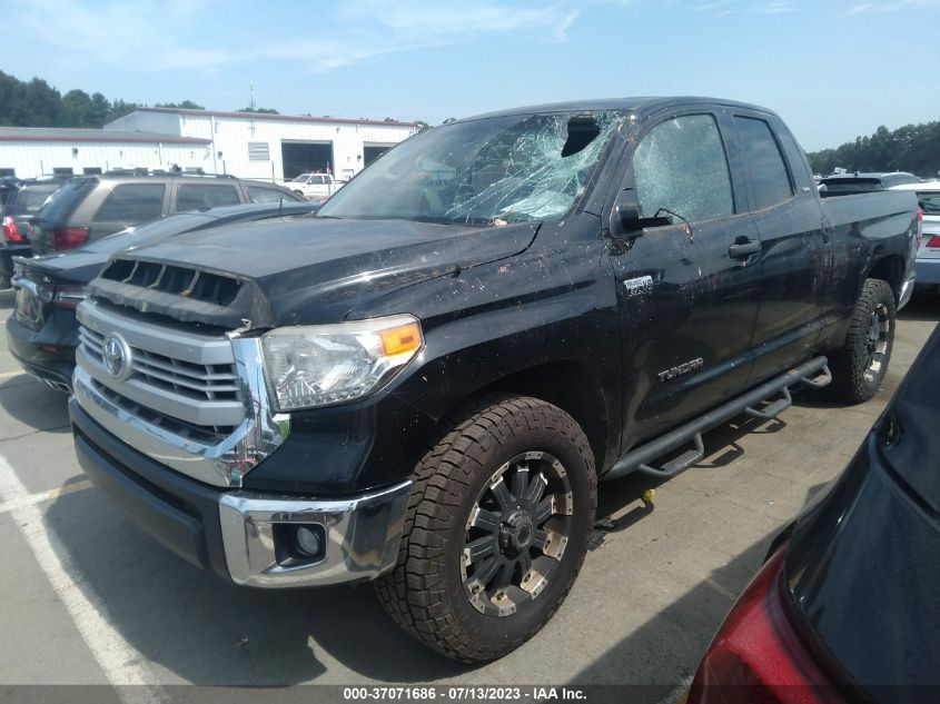 2014 TOYOTA TUNDRA 4WD TRUCK SR/SR5 - 5TFUW5F15EX336237