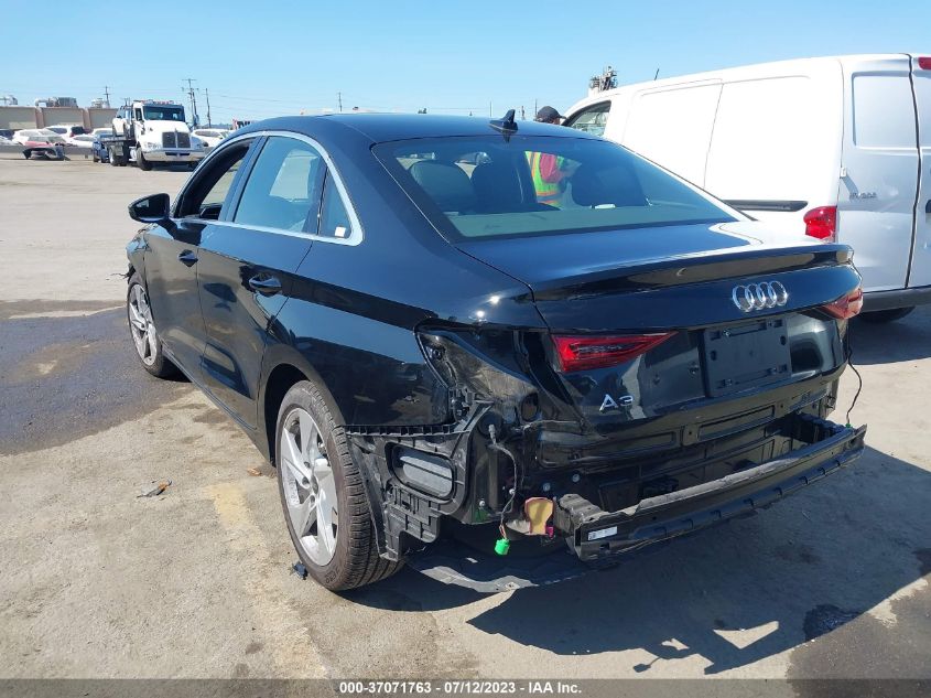 2023 AUDI A3 PREMIUM - WAUAUDGY1PA025647