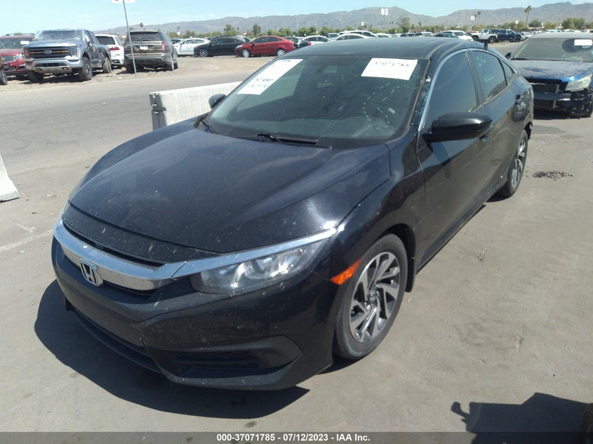 VIN 19XFC2F70HE057142 2017 HONDA CIVIC SEDAN EX