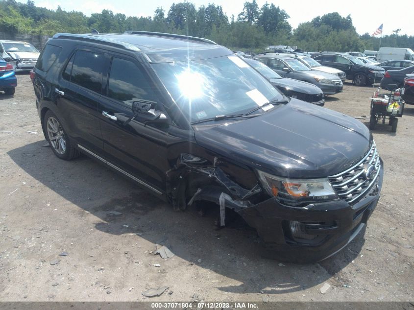 2016 FORD EXPLORER LIMITED - 1FM5K8F8XGGA56987