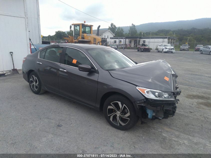 2017 HONDA ACCORD SEDAN LX - 1HGCR2F49HA109332