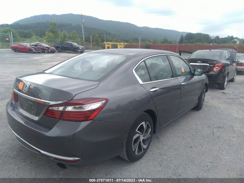 2017 HONDA ACCORD SEDAN LX - 1HGCR2F49HA109332