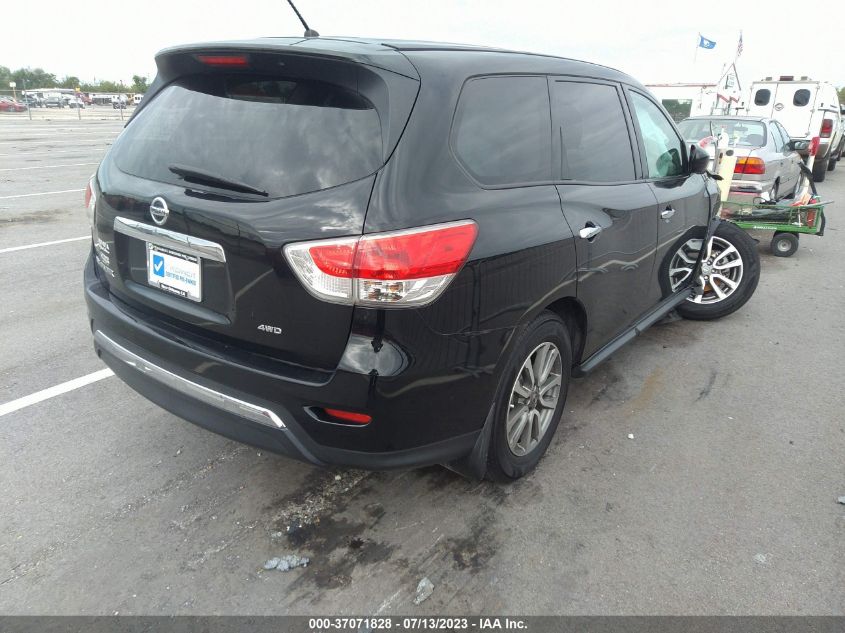 2013 NISSAN PATHFINDER S/SV/SL/PLATINUM - 5N1AR2MM8DC615964