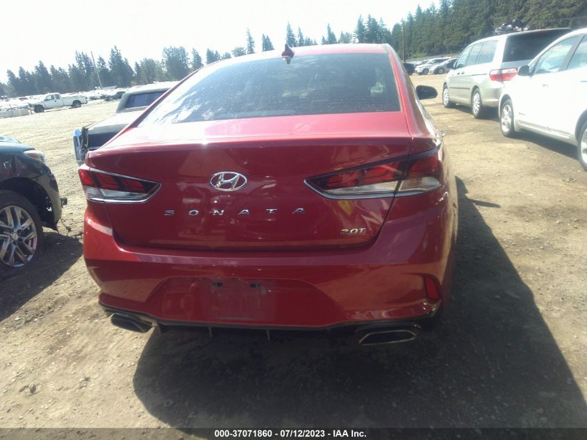 2018 HYUNDAI SONATA SPORT - 5NPE34AB7JH618828