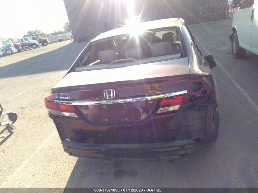 2013 HONDA CIVIC SDN LX - 2HGFB2F55DH593232