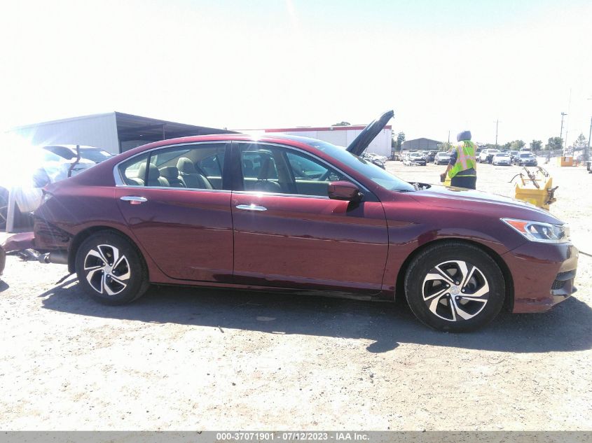 2016 HONDA ACCORD SEDAN LX - 1HGCR2F33GA163666