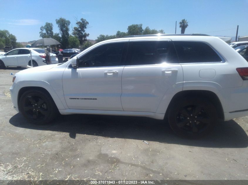 2016 JEEP GRAND CHEROKEE HIGH ALTITUDE - 1C4RJECG7GC500420