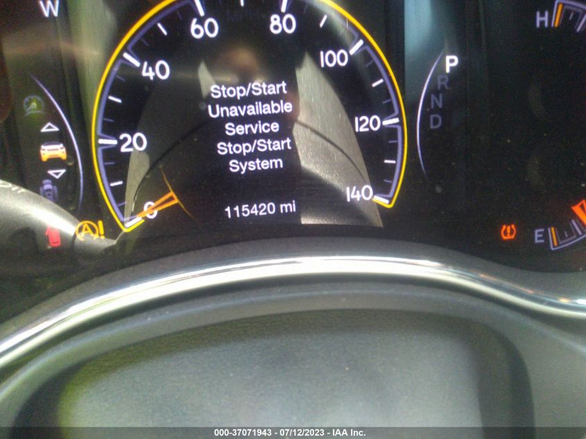 2016 JEEP GRAND CHEROKEE HIGH ALTITUDE - 1C4RJECG7GC500420