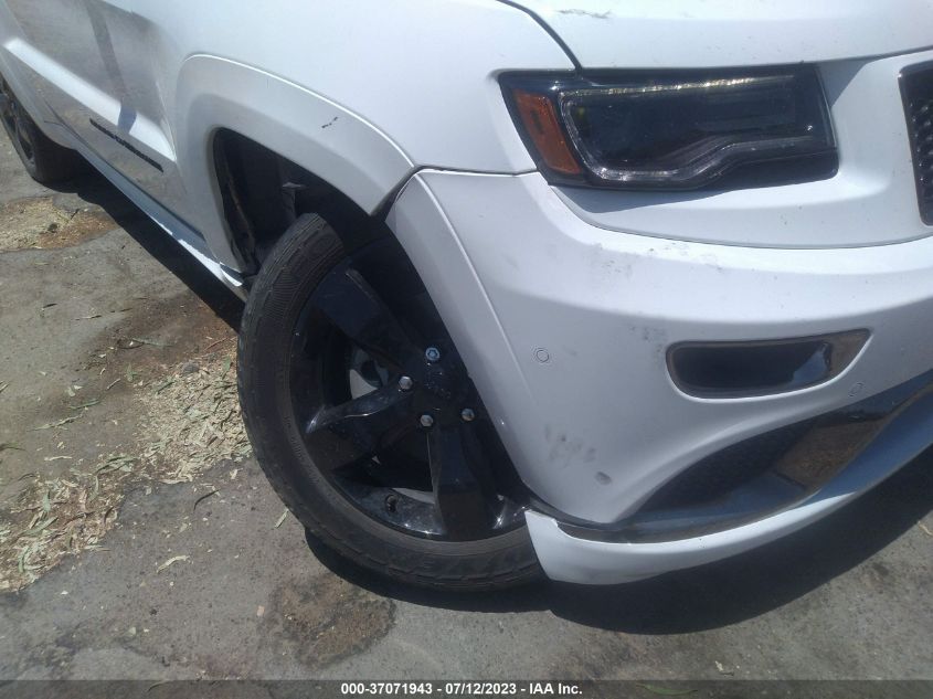 2016 JEEP GRAND CHEROKEE HIGH ALTITUDE - 1C4RJECG7GC500420