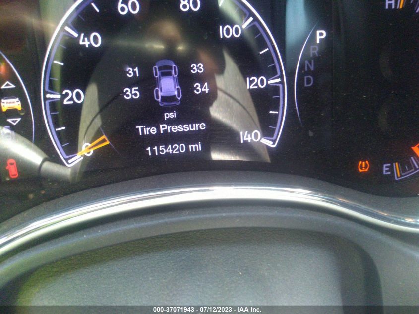 2016 JEEP GRAND CHEROKEE HIGH ALTITUDE - 1C4RJECG7GC500420