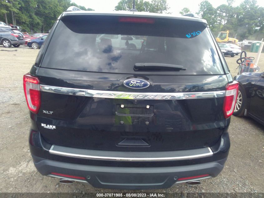 2018 FORD EXPLORER XLT - 1FM5K7D88JGC01206