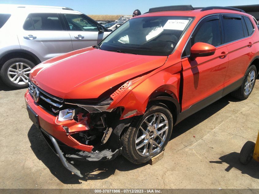 2019 VOLKSWAGEN TIGUAN SE/SEL/SEL R-LINE - 3VV3B7AX6KM140700