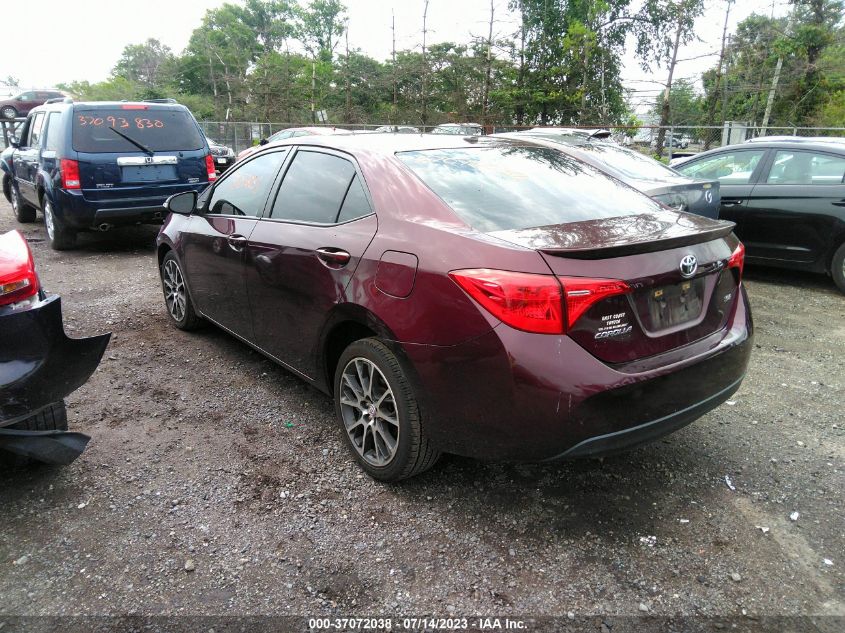 2017 TOYOTA COROLLA L/LE/XLE/SE/XSE - 5YFBURHE2HP629164