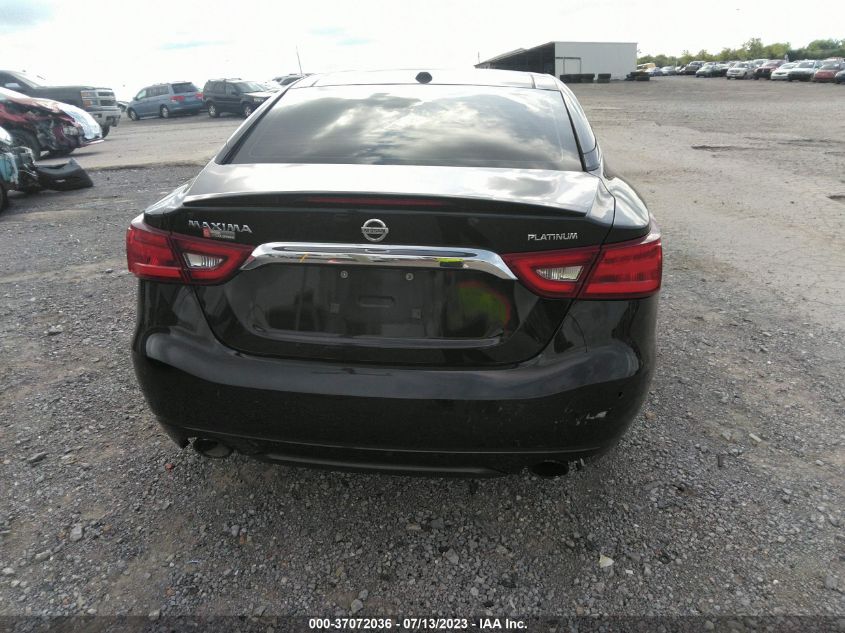 2016 NISSAN MAXIMA 3.5 PLATINUM - 1N4AA6APXGC420170