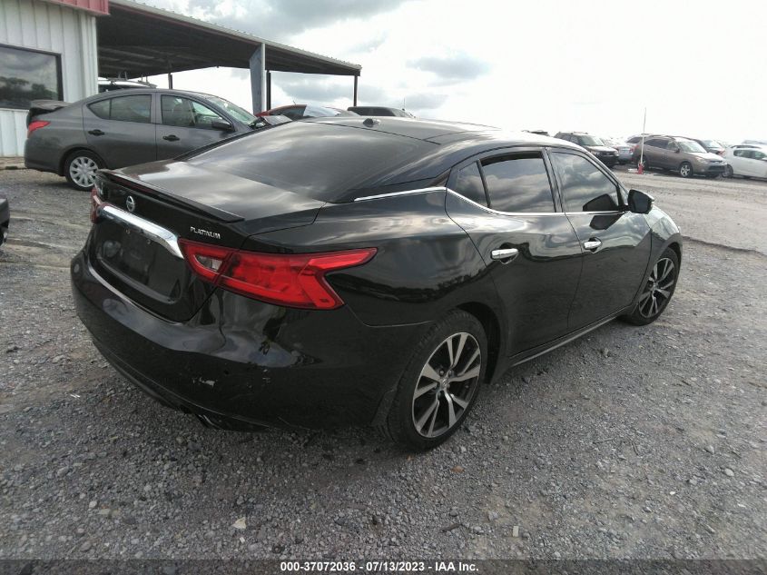 2016 NISSAN MAXIMA 3.5 PLATINUM - 1N4AA6APXGC420170