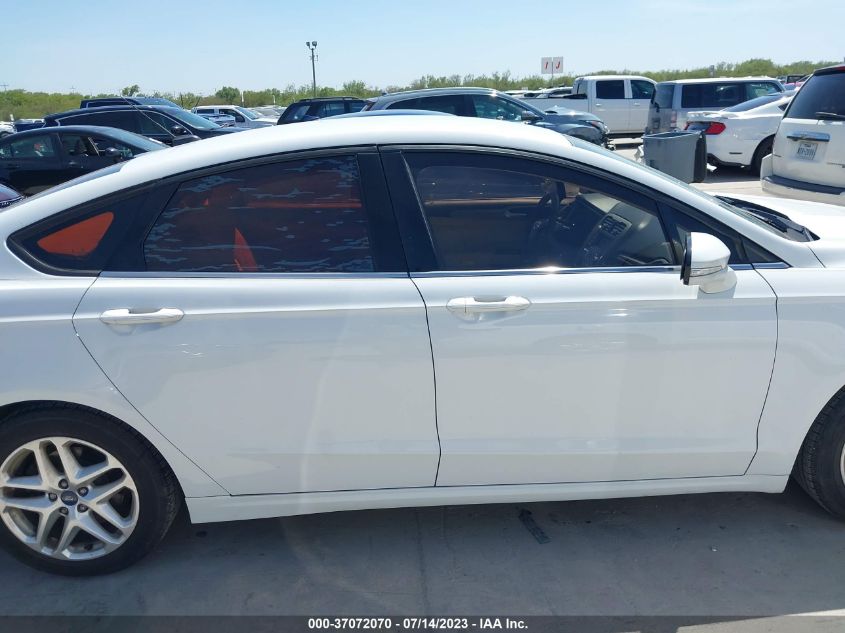 2013 FORD FUSION SE - 3FA6P0H70DR148409