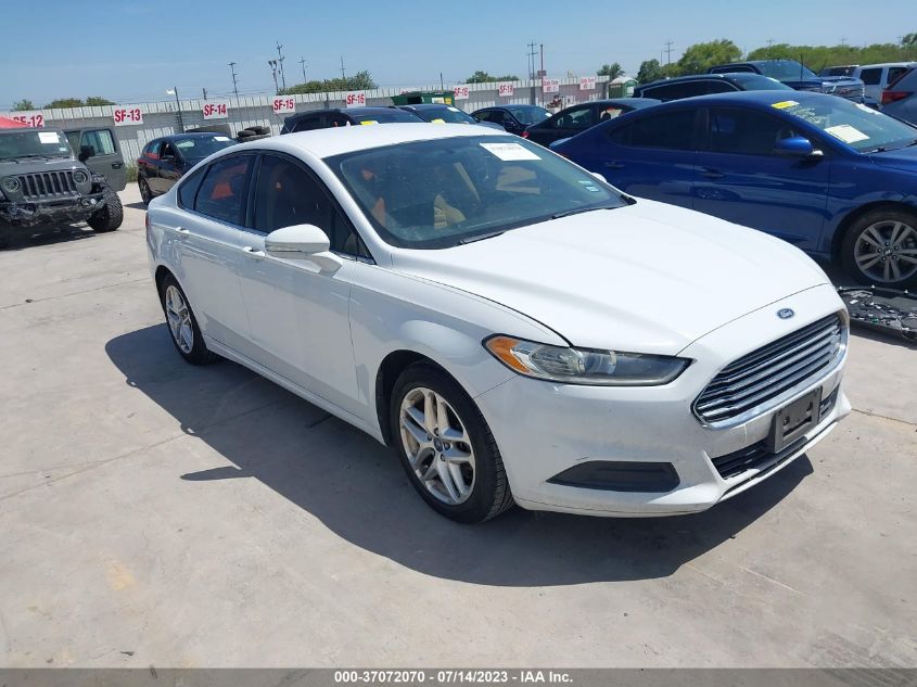 2013 FORD FUSION SE - 3FA6P0H70DR148409