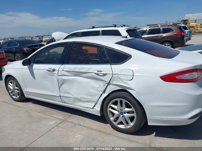 2013 FORD FUSION SE - 3FA6P0H70DR148409