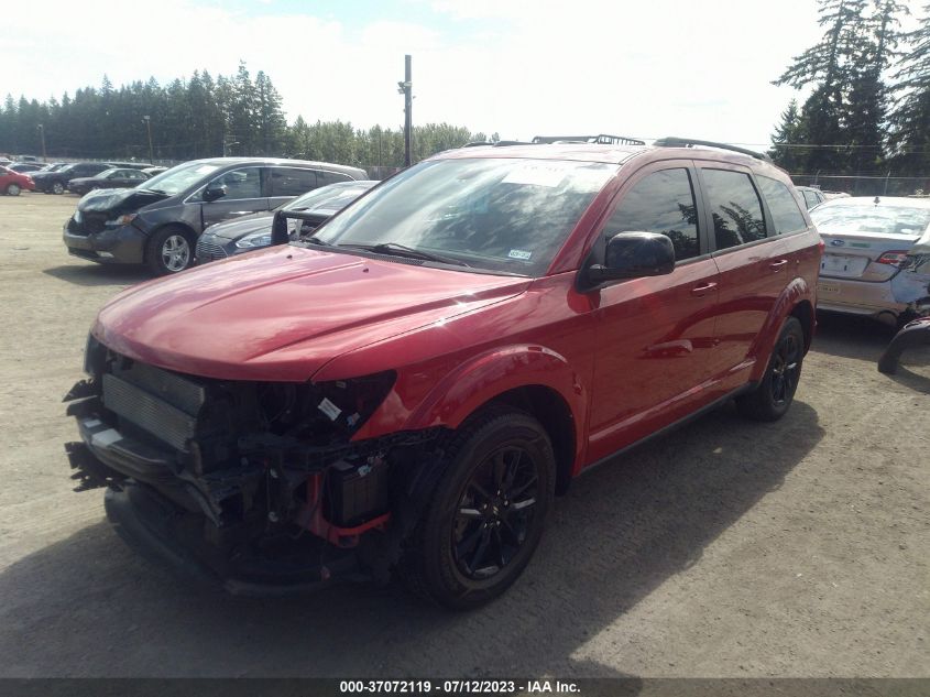 2019 DODGE JOURNEY SE - 3C4PDCBB1KT836621