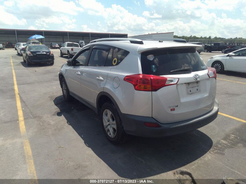 2013 TOYOTA RAV4 LE - 2T3ZFREV2DW014563