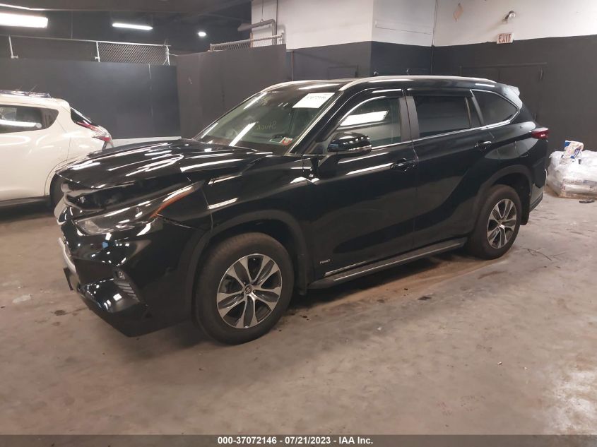 2023 TOYOTA HIGHLANDER HYBRID - 5TDKBRCH3PS116499