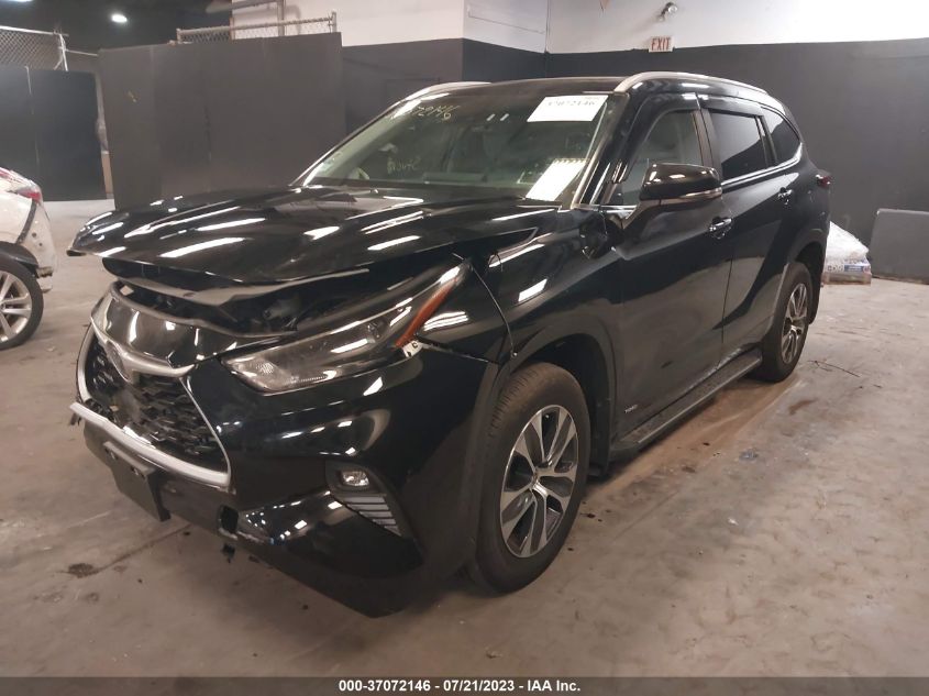 2023 TOYOTA HIGHLANDER HYBRID - 5TDKBRCH3PS116499