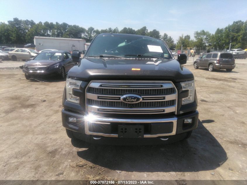 2015 FORD F-150 PLATINUM - 1FTEW1EG3FFC11666