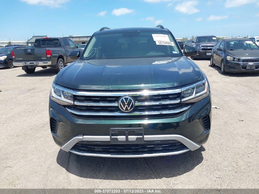 2021 VOLKSWAGEN ATLAS SE - 1V2JR2CA5MC513371