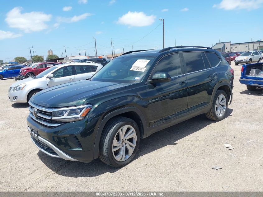 2021 VOLKSWAGEN ATLAS SE - 1V2JR2CA5MC513371