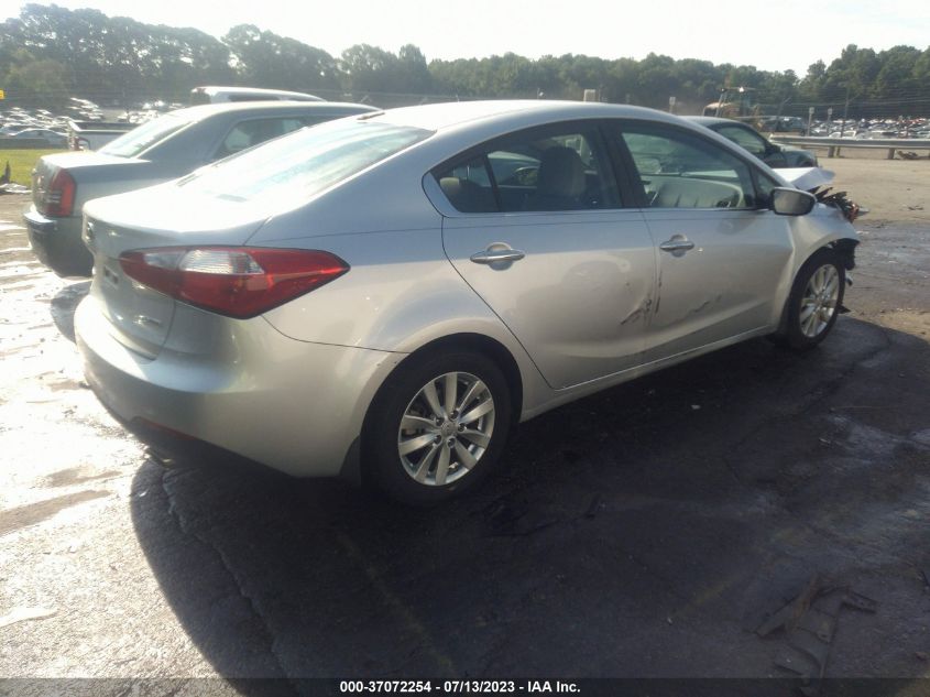 2015 KIA FORTE EX - KNAFX4A82F5261270