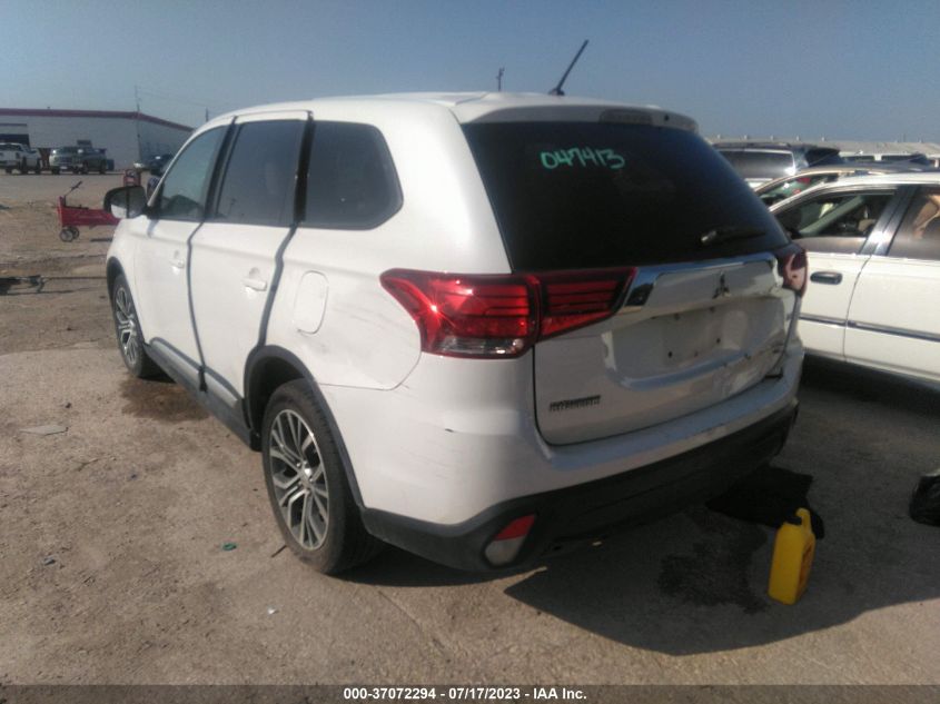 2016 MITSUBISHI OUTLANDER SE/SEL - JA4AD3A31GZ047413