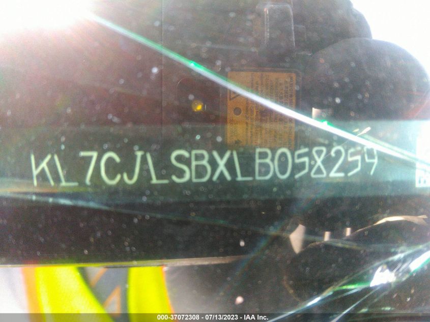 2020 CHEVROLET TRAX LT - KL7CJLSBXLB058259