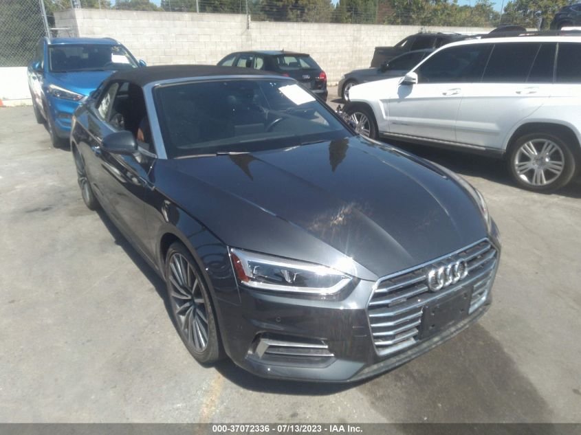 2018 AUDI A5 CABRIOLET PREMIUM PLUS - WAUYNGF56JN006113